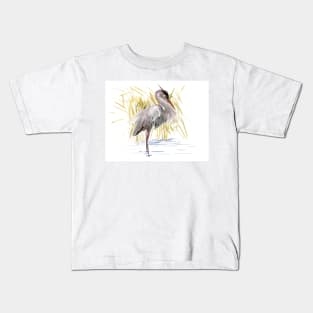 Blue Heron Kids T-Shirt